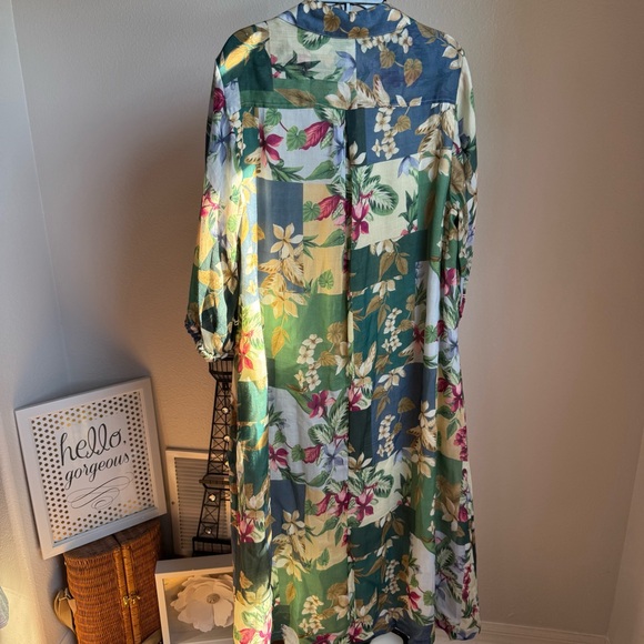 NWT Tommy Bahama Hightide Midi Shirt Dress Sz M - Picture 13 of 16